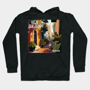 Beautiful Viejo San Juan, Puerto Rico Hoodie